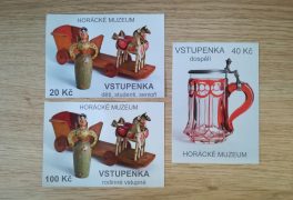 Nové vstupenky do muzea