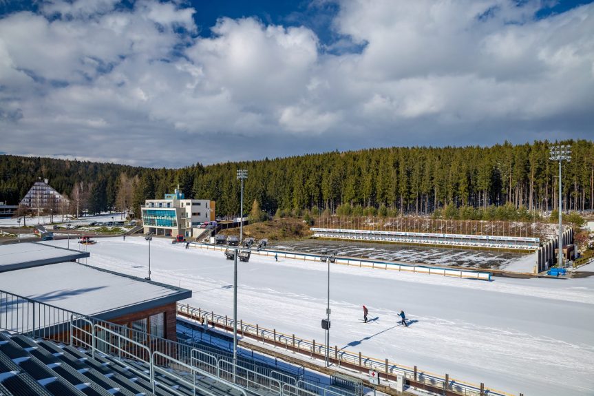 Přípravy na SP v biatlonu: jaké změny čekají Vysočina Arenu?
